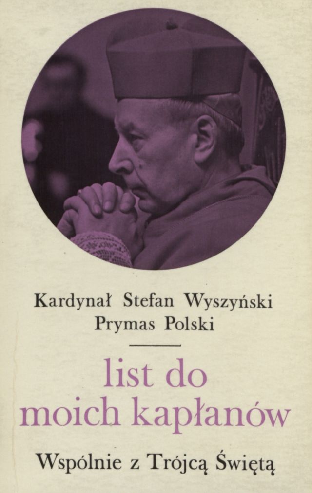 List do moich kapłanów K S Wyszyński