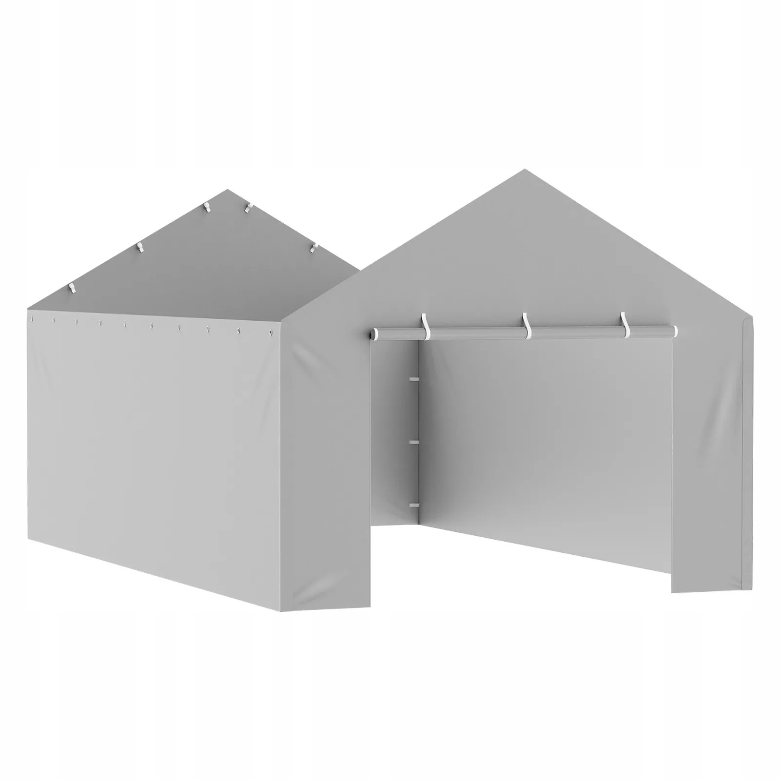 Plachta do garáže 610 x 364 cm voděodolná, Uv zesílená boční stěna