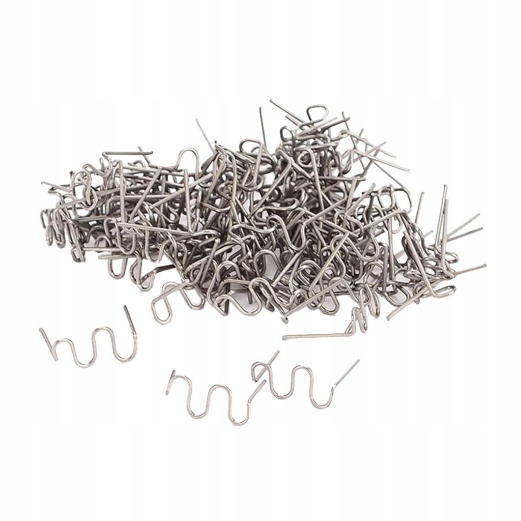 100x 0.8mm Spawacz Staples Wave Shape dla