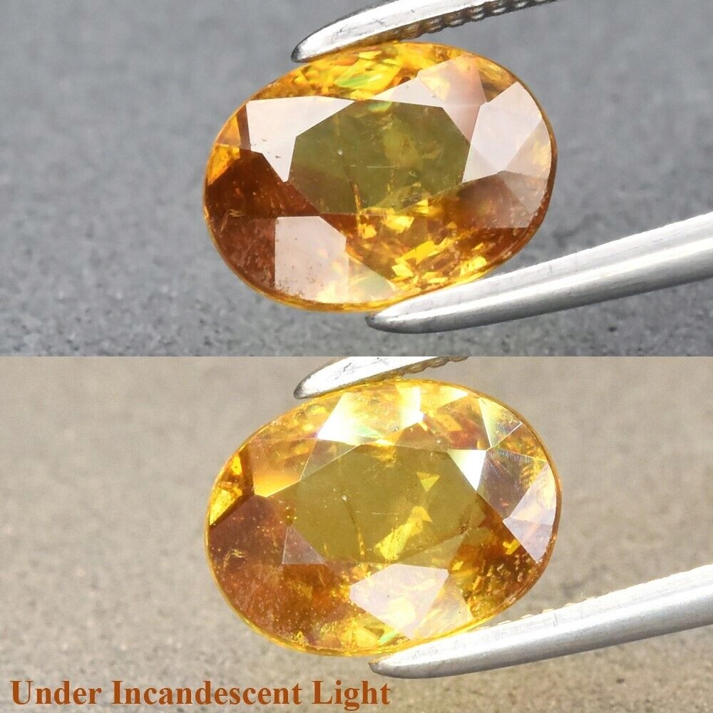 Přírodní titanit 1,42 ct Krásný lesklý kámen – video – ATS1025
