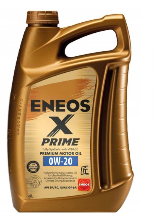 Eneos X Prime 0W20 4L Syntetyczny olej silnikowy
