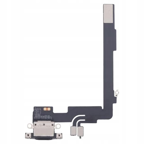 Taśma Złącze Ładowania Mikrofon Do iPhone 16 Pro Max Czarny
