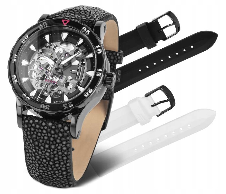 Nové originální dámské hodinky Vostok Europe NH72-515D766 Undine řemínky