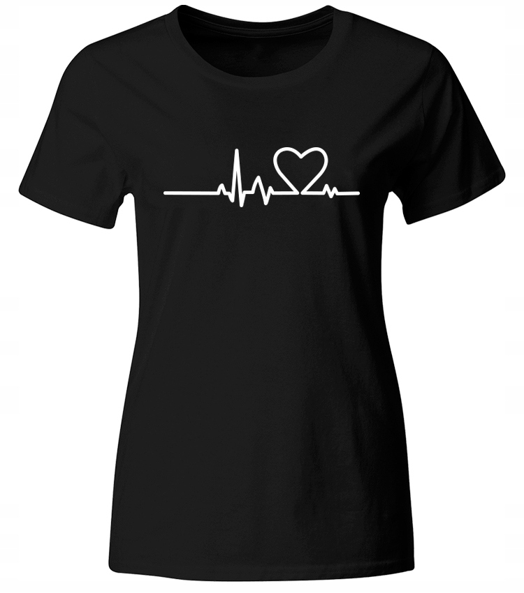 

Koszulka Serce Linia Życia Modny T-shirt Roz. XL