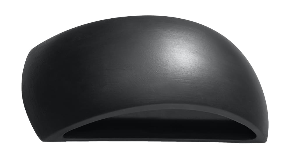 Sollux Lighting Keramické nástěnné svítidlo Pontius černé