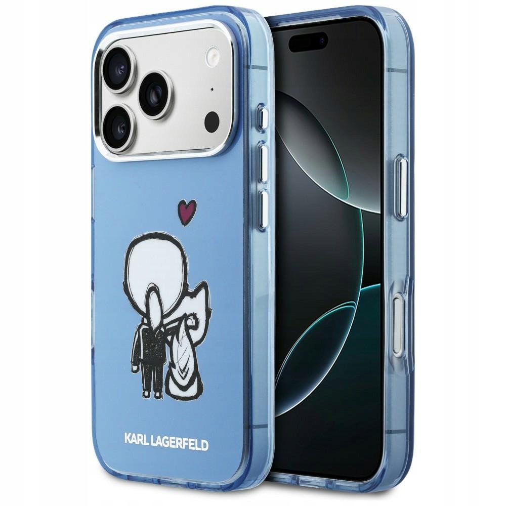 Etui Karl Lagerfeld Karl Choupette Back MagSafe na iPhone 17 Pro Karl