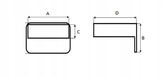 Nasadka uchwyt listwy sprężynującej stelaża 20 szt Marka Lendo