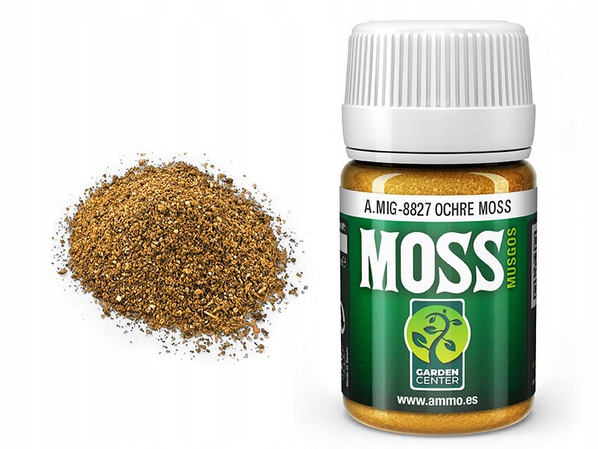 Posypka mech Moss Ochre moss A.MIG8827 Ammo Mig Jimenez