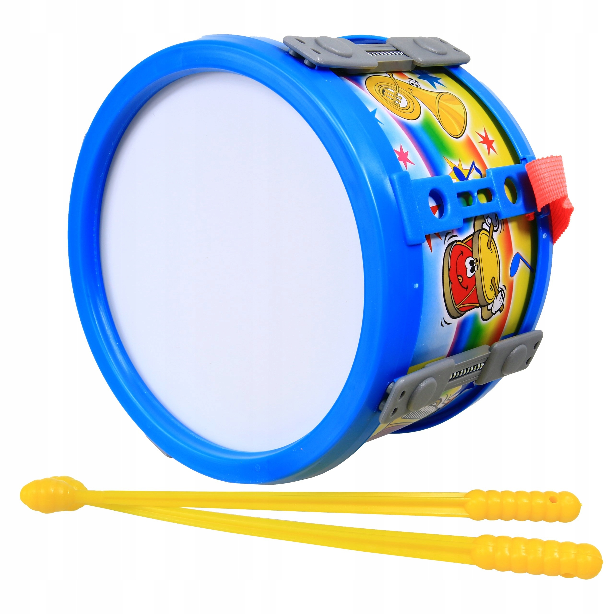 

Bęben Bębenek Muzyczny Zabawka 15cm Produkt Polski