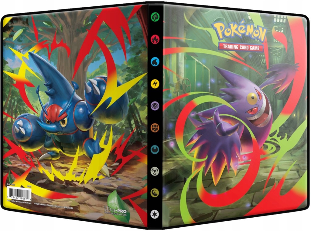 Ultra Pro Pokemon 4-POCKET Portfolio Album Gengar Heracross