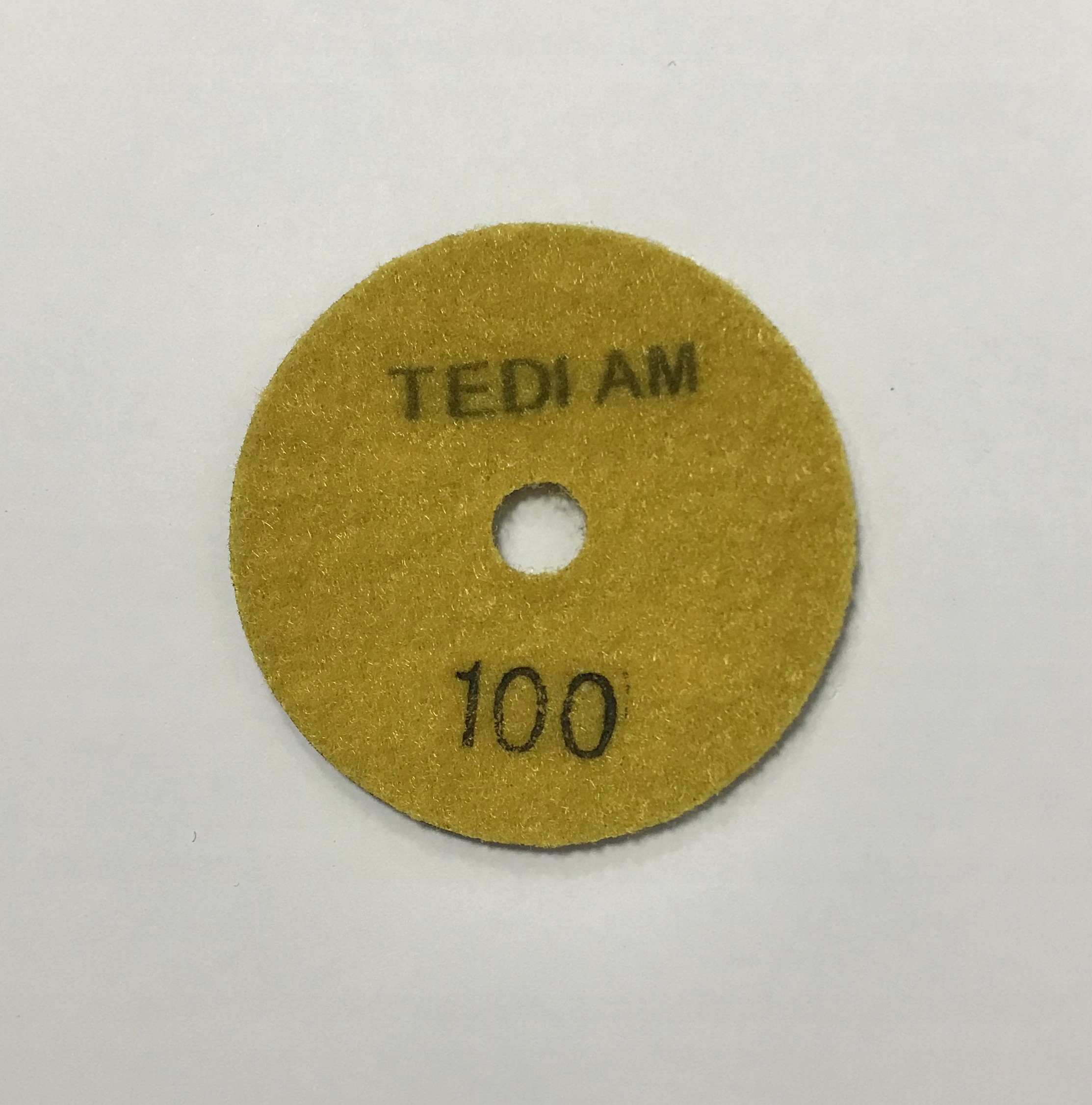Tarcza polerska dysk polerski na rzep do gresu kamienia 125 mm #100 TEDIAM Marka TEDIAM