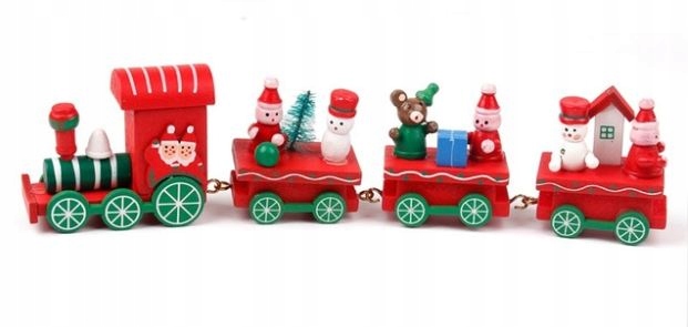 DEKORACJE ŚWIĄTECZNE POCIĄG CIUCHCIA MIKOŁAJ Kod producenta rtyu