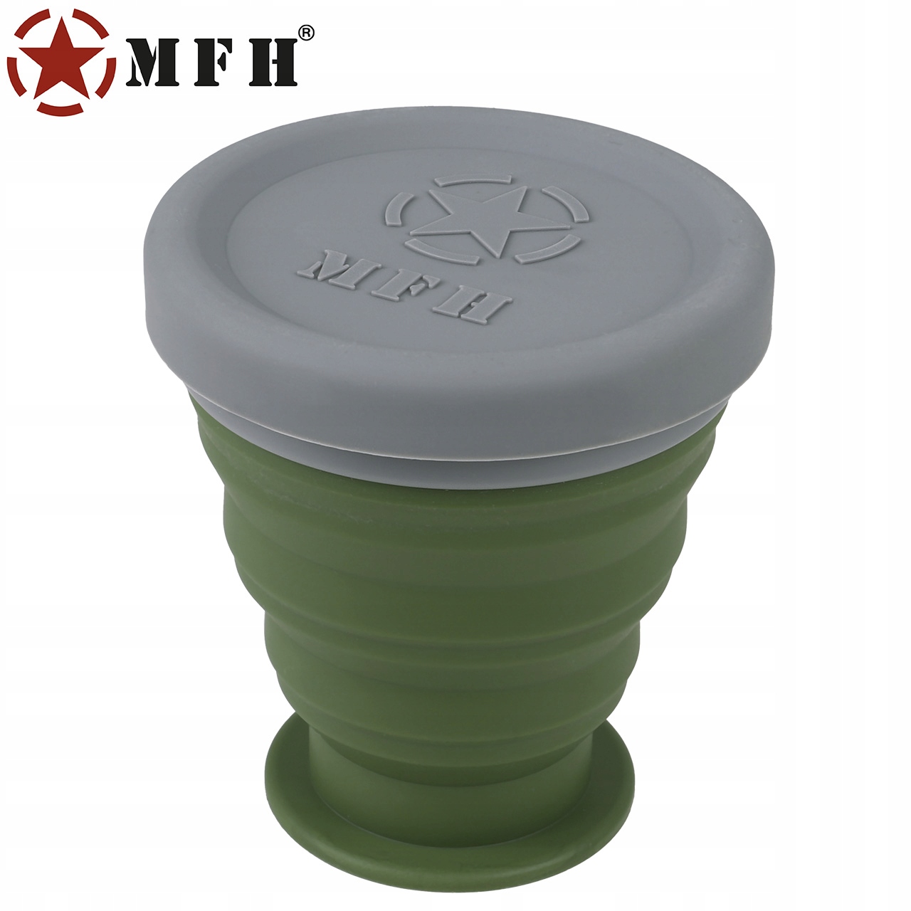 SILIKONOWY SKŁADANY KUBEK TURYSTYCZNY MFH 200 ml EAN (GTIN) 4044633203366