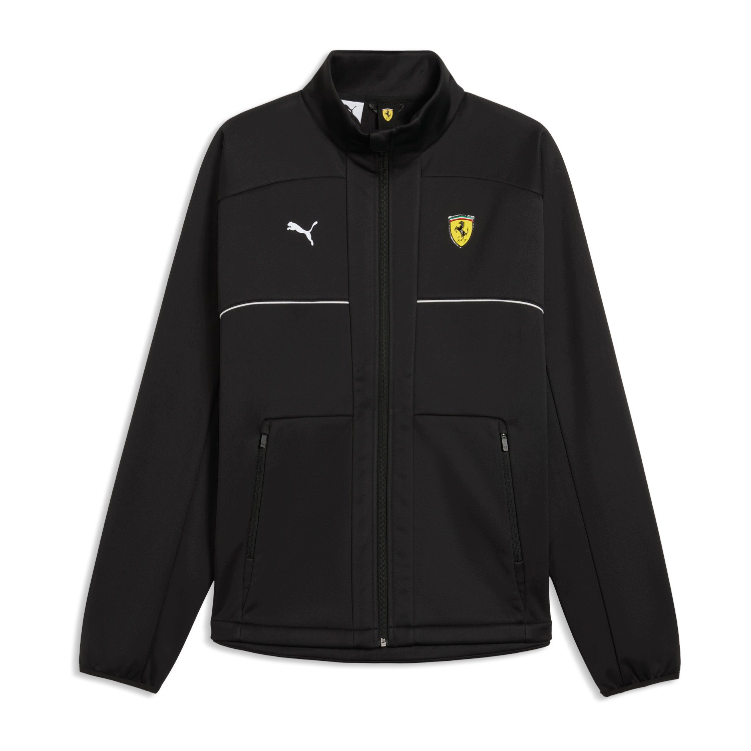 Softshellová bunda Logo Scuderia Ferrari F1 2026 černá