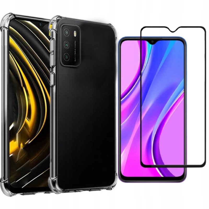

Etui Anti-shock Case Do Xiaomi Redmi 9T + Szkło