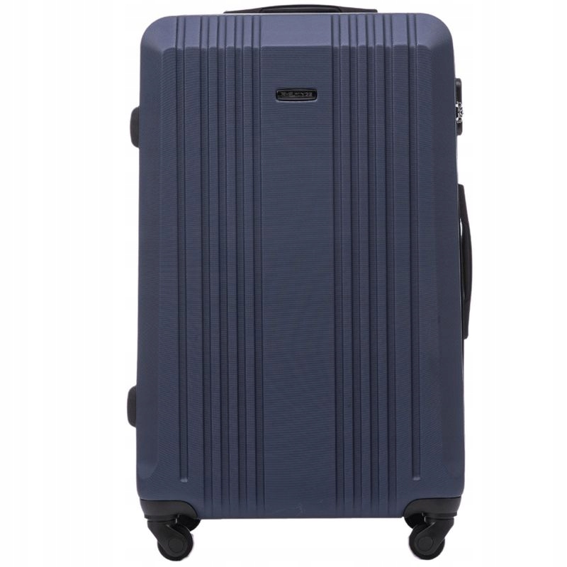 Kufr Wings Střední 24" Abs 4 Kolečka Kestrel 63 L Tmavě Modrý