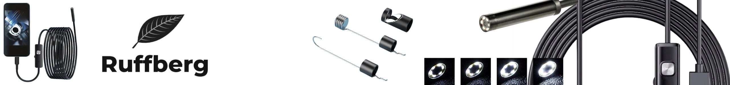 Kamera inspekcyjna endoskop elastyczny USB USB-C microUSB do Telefonu PC HD Marka inna