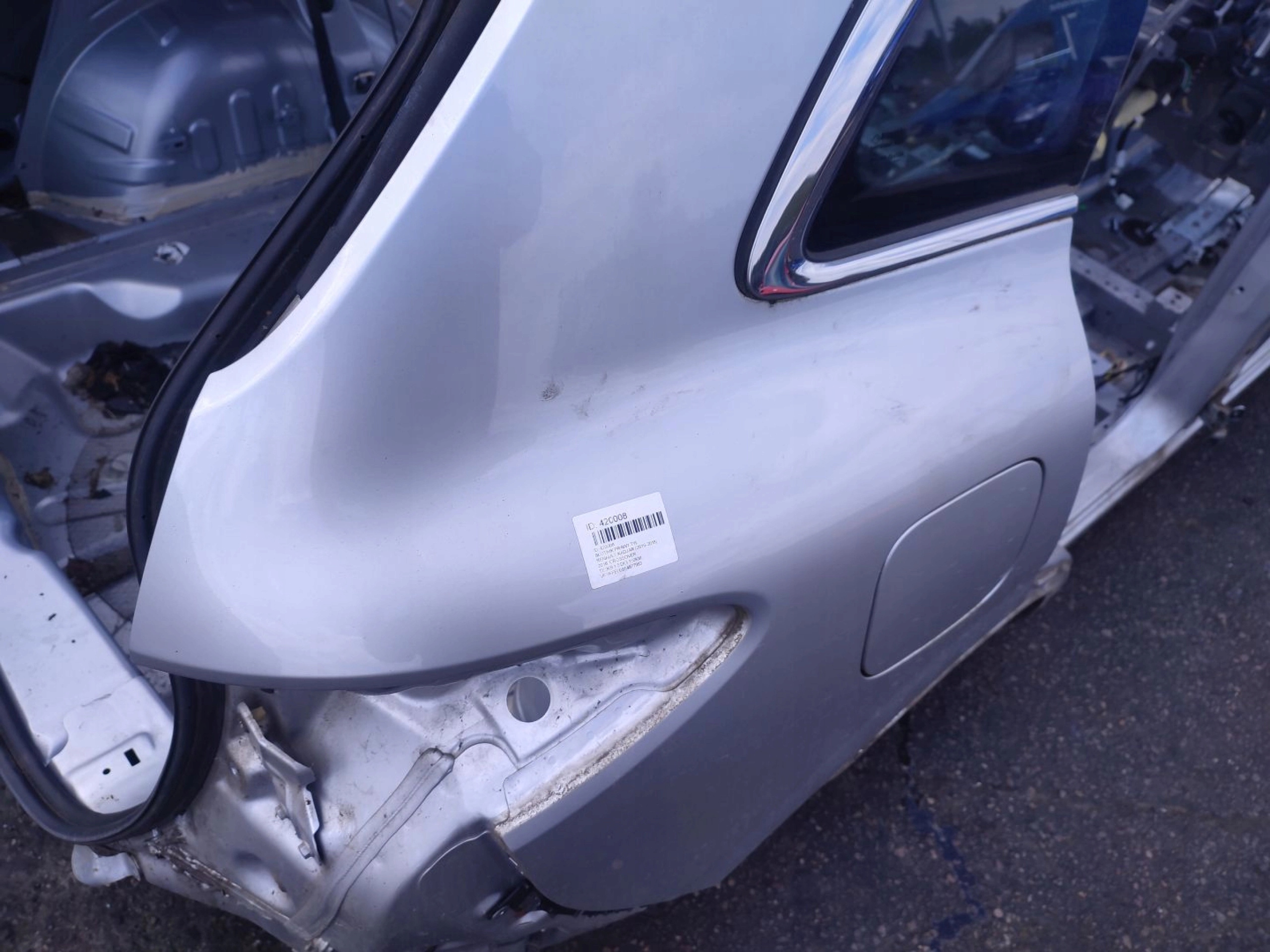 parafango Destra posteriore RENAULT KADJAR LAK: TED69 (2015-2018)