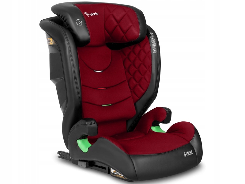 Fotelik samochodowy Nukido Louis (15-36 kg) Czarno-czerwony