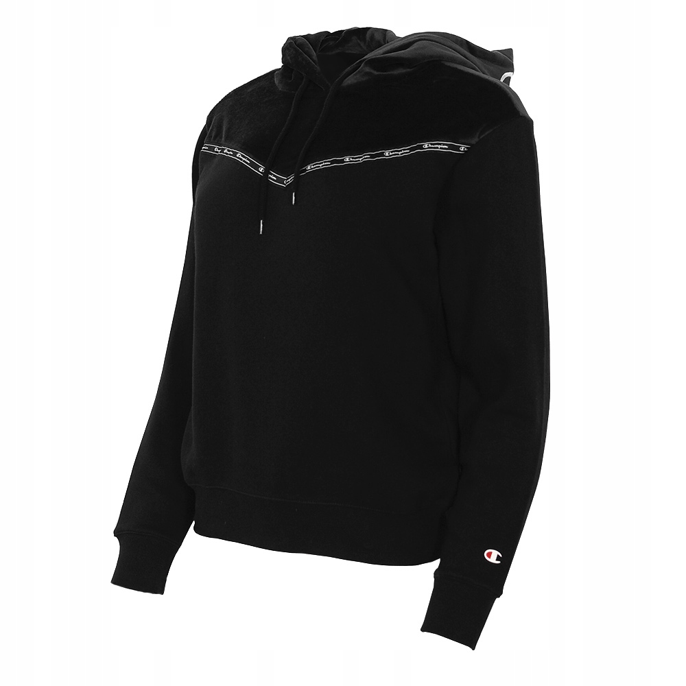 Bluza Damska Champion z Kapturem Czarna Rozm. S