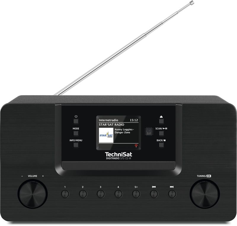 Technisat Digitradio 570 CD Ir Internetové rádio CD Dab+ Fm