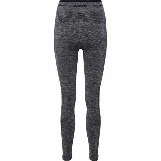 HUMMEL BEZSZWOWE LEGGINSY IPW HML__L Kolor dominujący odcienie szarości