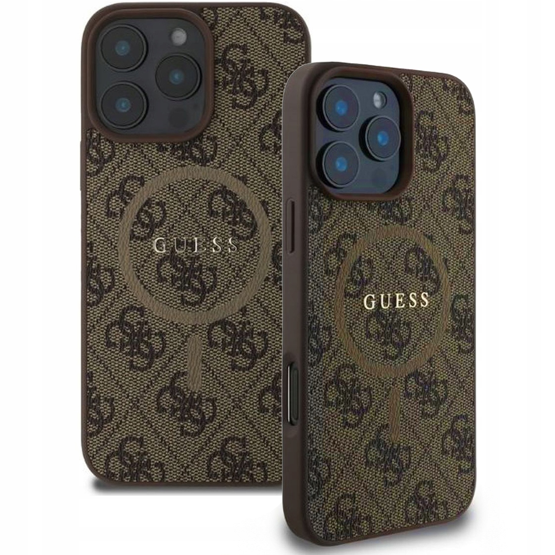 Pouzdro pro iPhone 16 Pro Max, MagSafe, Guess, stylové obal, pevná zadní kryt