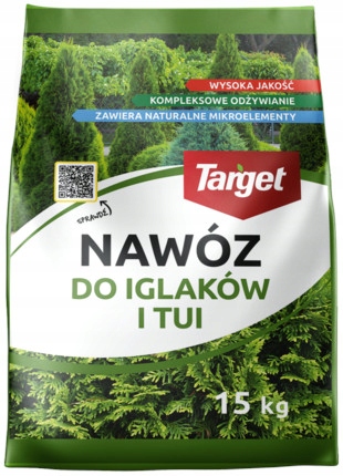 Target Nawóz granulowany z mikroelementami do iglaków i tui 15 kg
