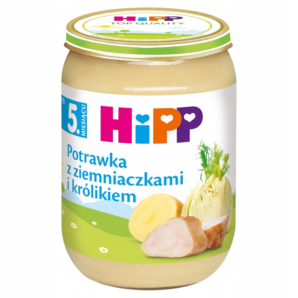 HiPP Potrawka z ziemniaczkami i królikiem 3x190g Marka Hipp