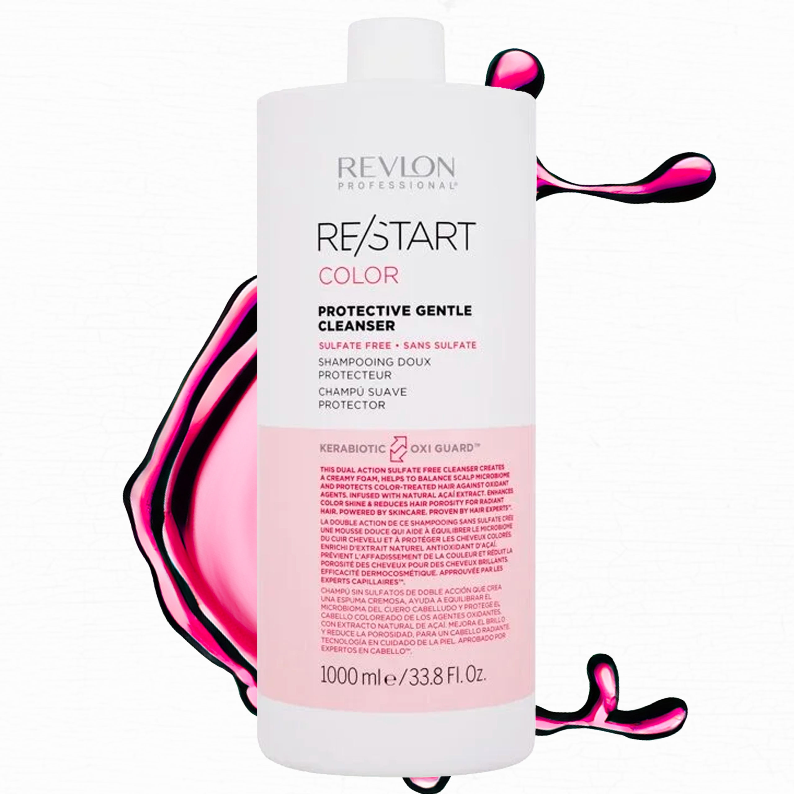 Revlon Restart Color Protective Gentle Cleanser Szampon Delikatny 1000ml