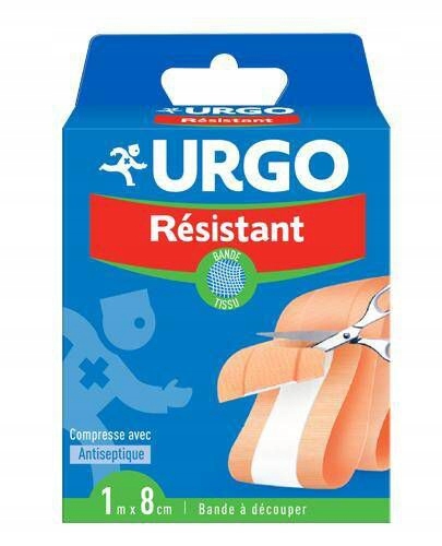 

Urgo Resistant Neutral Opatrunek do cięcia 1m x 8c
