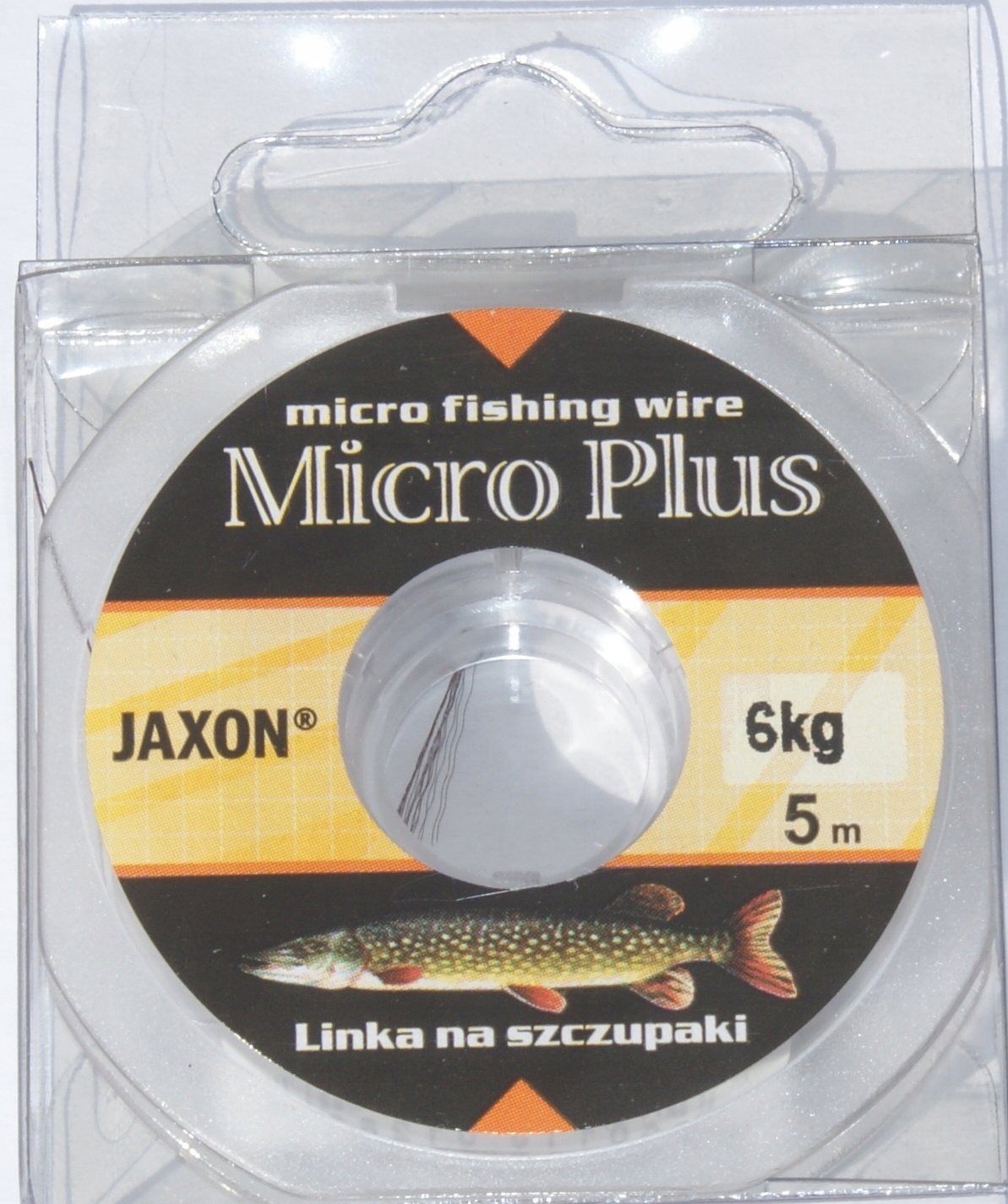 Linka stalowa do przyponów na szczupaka 5m, 6kg