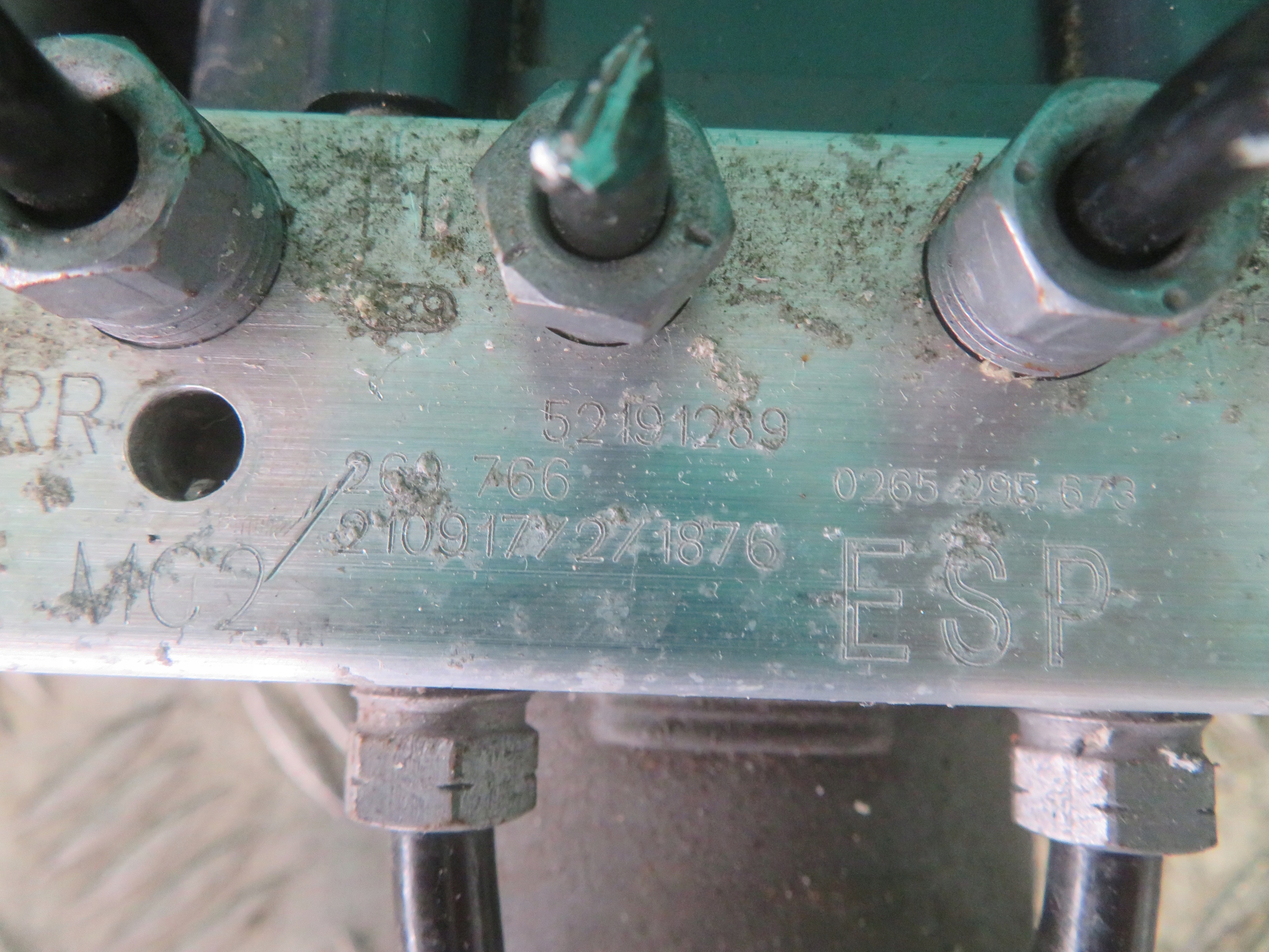 pump control unit ABS BOXER JUMPER DUCATO 21R 0265295673