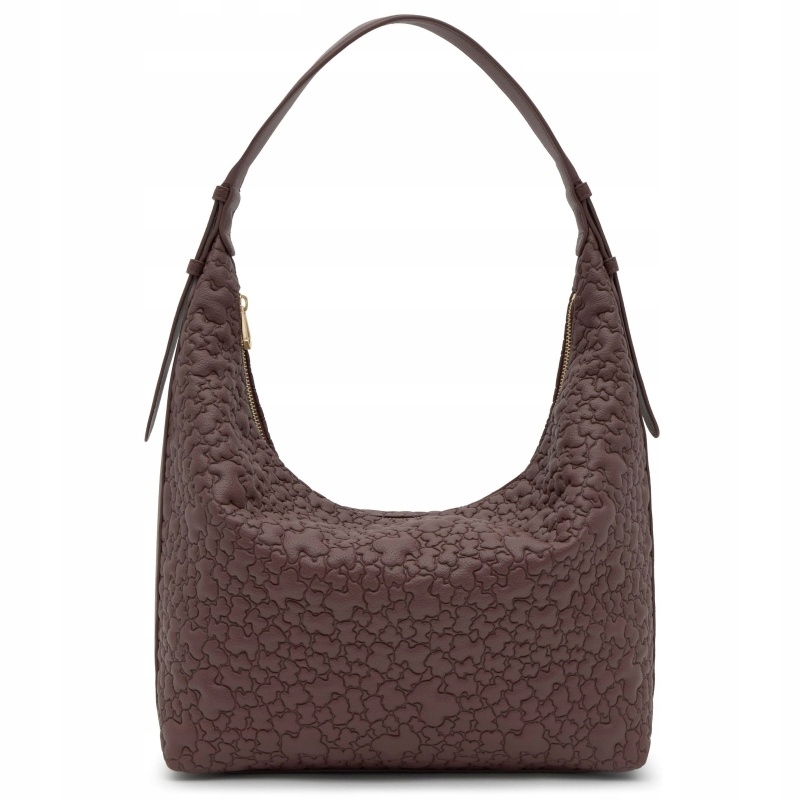 Tous 2002304846 Hobo L.tous Puffy Bear Marron dámská čokoládová kabelka