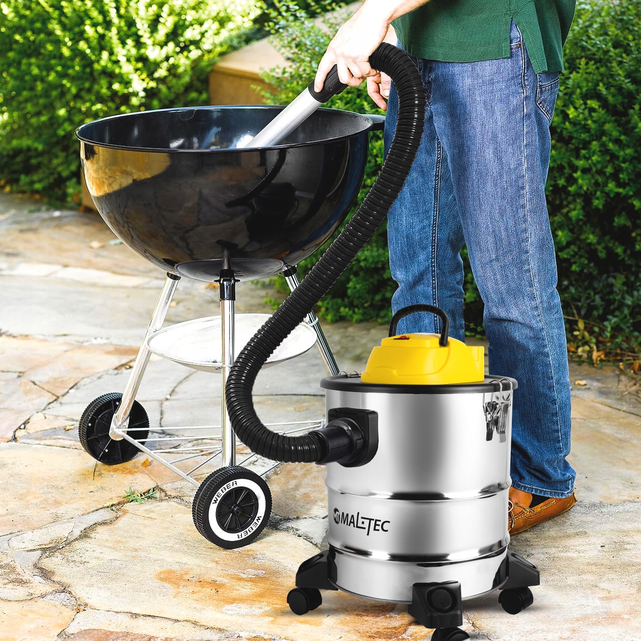 ODKURZACZ do POPIOŁU KOMINKOWY PRZEMYSŁOWY 2000W Zasilanie sieciowe