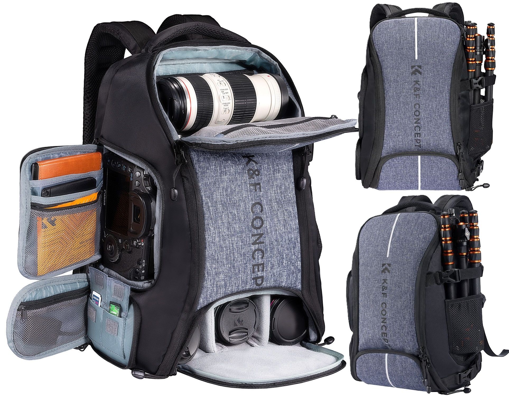 Batoh Velký pro fotoaparát Dslr kameru Drona 25L K&f KF13.164