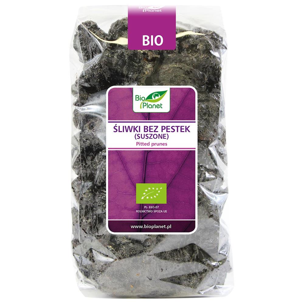 Śliwki Suszone Bio 1kg Bio Planet Bez Pestek Niesiarkowane Błonnik Zdrowe