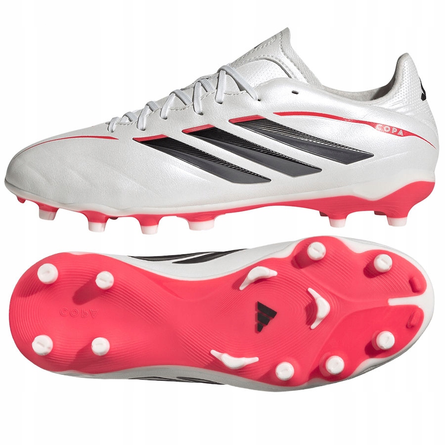 Adidas Copa Pure IV League Jr Fg/mg (37 1/3) Boty Lanky Unisex Jr Bílá
