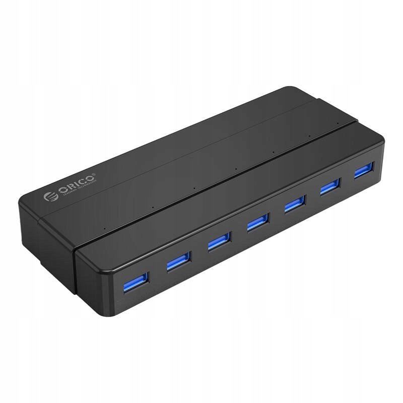 „Adaptér Hub Orico 7xUSB 3.0 (černý)“