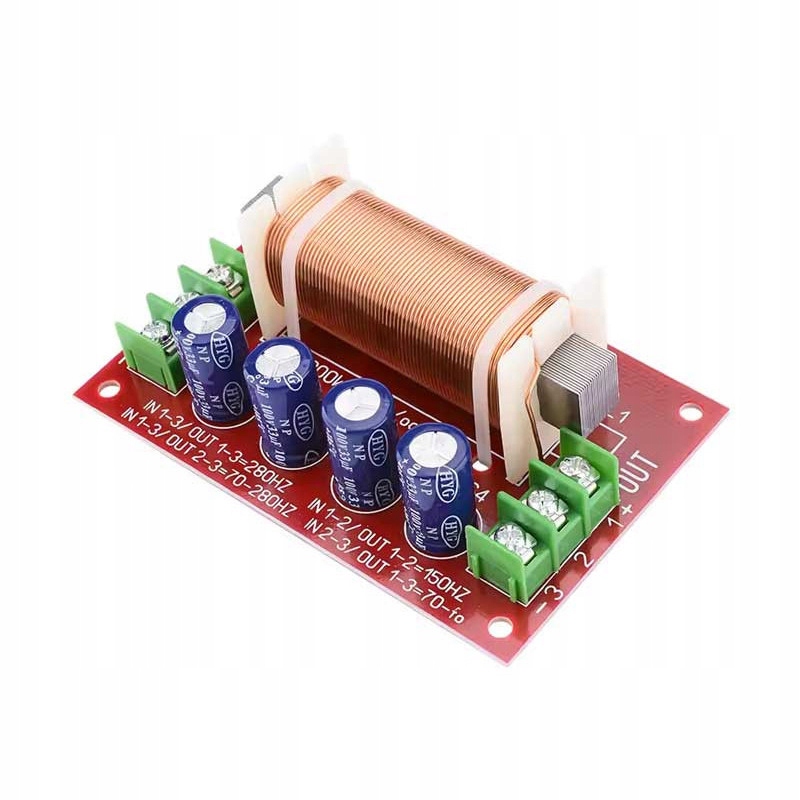 Crossover dla subwoofera Zwrotnica Filtr subwoofera 2-drożny 300W