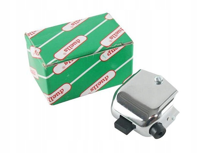Nový Duells Chromovaný Spínač Světel Wsk 125 Wsk 175 Wfm M06 Shl M11
