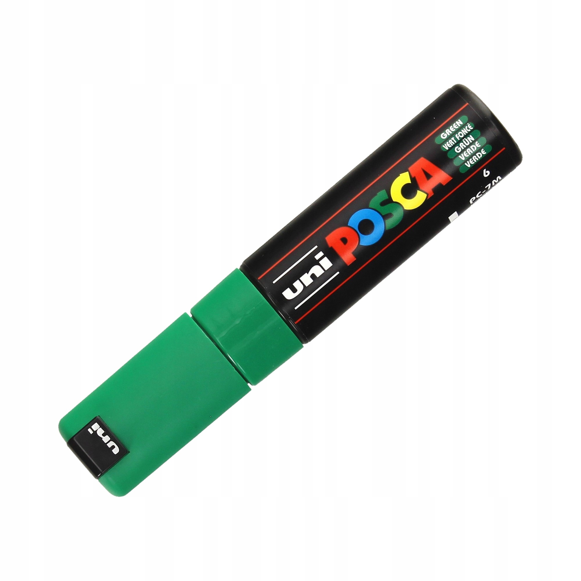 

Marker z farbą plakatową zielony Uni Posca PC-7M