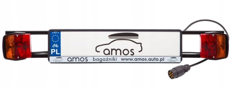 СВІТЛОВА ПЛАНКА БАГАЖНИК НА ГАЧОК AMOS MD2