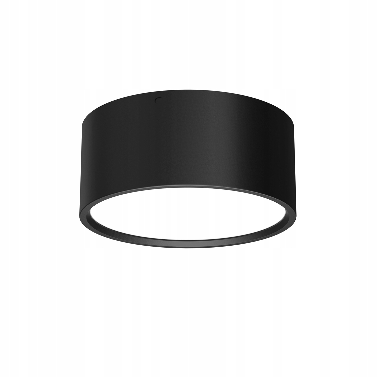 Stropní bodové Led svítidlo černé kulaté 13 cm 4000K spot Luminex