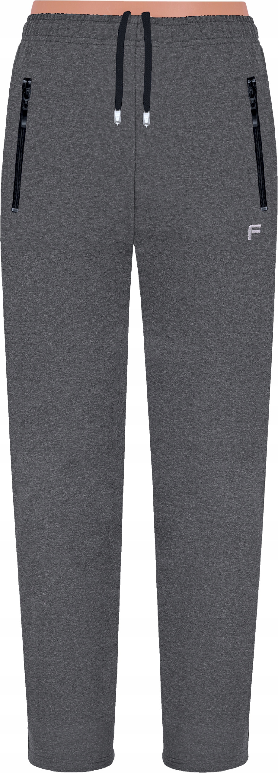 Cienkie spodnie dresowe proste Fr Classic stoper L c. szare Krm Polska