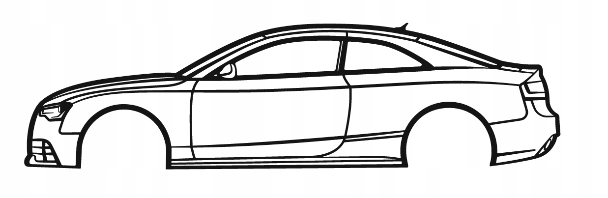 nástěnná dekorace Obraz Auto Audi RS5 Coupe 2014