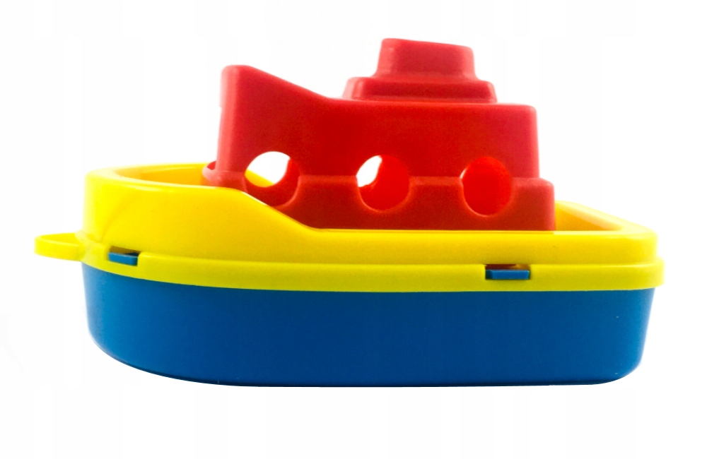 STATKI DO WODY WANNY KOLOROWE ŁÓDKI ZESTAW 3 SZT Materiał plastik