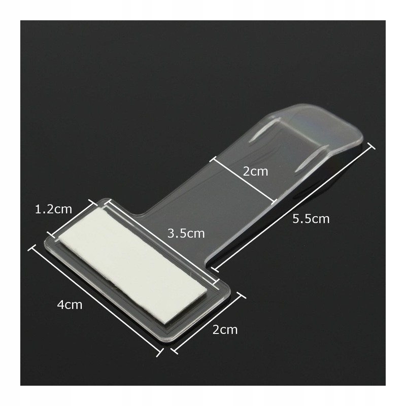 UCHWYT KLIPS NA BILET PARKINGOWY LEGITYMACJĘ SZYBĘ Producent Carmotion