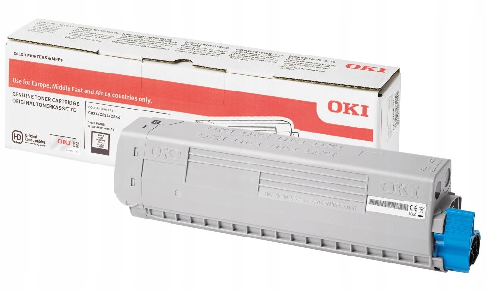 Oki originál tonerová kazeta C824 C834 C844/ 5000 stran/ černá