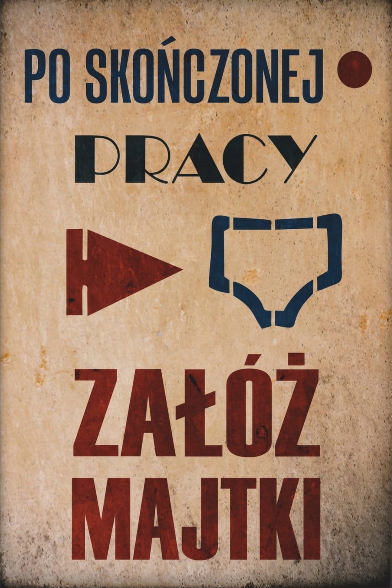 Tabliczka PRL 30x45 cm PRL31